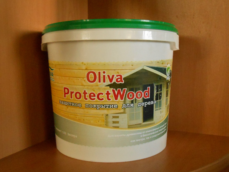 Защитное покрытие для дерева Oliva ProtectWood (по запросу) Орех 10л