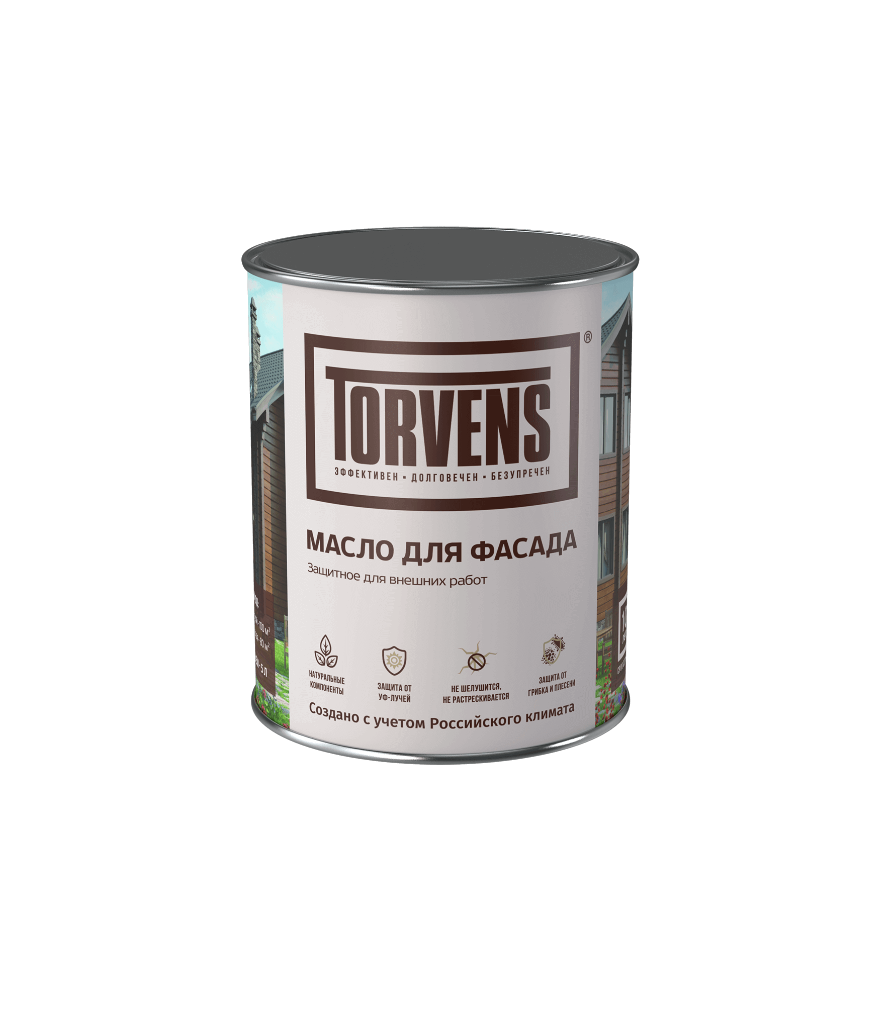 Torvens масло для фасада Махагон 1л