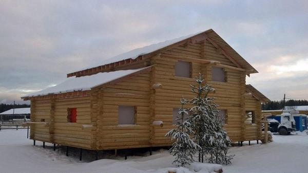 Герметизация деревянного дома