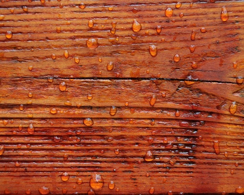 Покрытая маслом деревянная поверхность