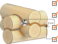 Инфографика - Как проводить конопатку деревянных стен? - изображение 4